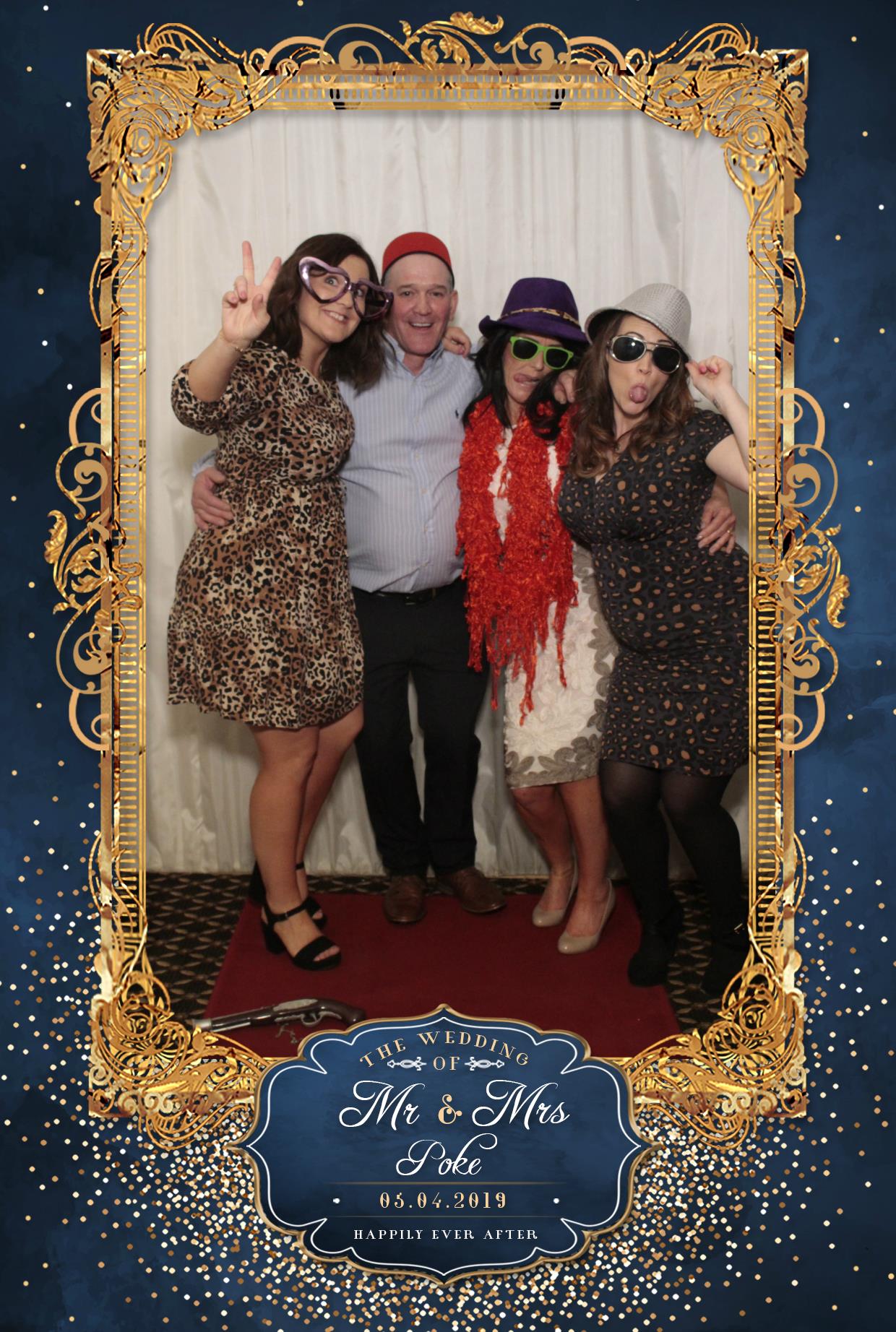 Mr & Mrs Poke | View more photos from the event at gallery.myphotoboothexperience.co.uk/u/MyPhotoBoothExperienceLtd/Mr-Mrs-Poke